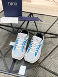 Pre Order Luxury Logo Trainers In Blue
