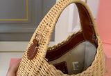 Pre Order Luxury Double M Logo Wicker Bag