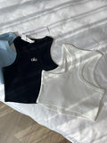Pre Order Luxury Crop Tank Tee
