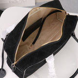 Pre Order Black Suede Luxury Duffel Bag