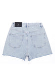 Denim Diamante Shorts