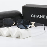 Pre Order Oval Gold Detail Sunglasses (6 Colours)
