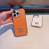 Pre Order Luxury Diamanté Initial Logo Phone Case