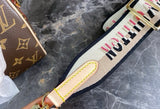 Pre Order Luxury Brown & Cream Logo Body Bag
