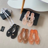Pre Order Jelly Luxury Logo Flipflops