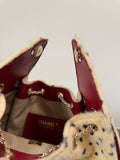 Pre Order Spotted Fur Luxe Design Bucket Bag