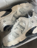 Pre Order Luxury Logo Trainers In Black & White