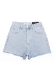 Denim Diamante Shorts