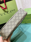 Pre Order Brown Luxe Logo Design Shoulder Bag