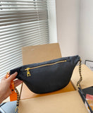 Pre Order Luxury Logo Black & Gold Body Bum Bag