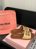 Pre Order Luxury Double M Logo Slides