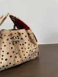 Pre Order Spotted Fur Luxe Design Bucket Bag