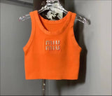 Pre Order Luxury Cropped Vest Tees