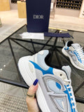 Pre Order Luxury Logo Trainers In Blue