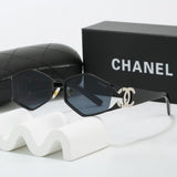 Pre Order Luxury Metal Frame Logo Cat Eye Sunglasses (5 Colours)