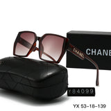 Pre Order Luxury Square Double Initial Sunglasses (5 Colours)