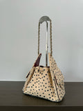 Pre Order Spotted Fur Luxe Design Bucket Bag