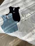 Pre Order Luxury Crop Tank Tee
