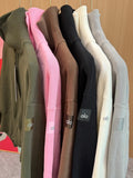 Pre Order High Neck Zip Up Jumper