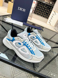 Pre Order Luxury Logo Trainers In Blue