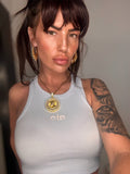 Pre Order Luxury Crop Tank Tee