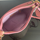 Pre Order Beige & Pink Printed Tote Bag