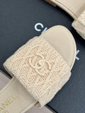 Pre Order Luxury Logo Velcro Slides