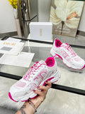 Pre Order Luxury Logo Trainers In Pink