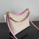 Pre Order Beige & Pink Printed Tote Bag