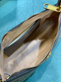 Pre Order Brown Luxe Logo Design Shoulder Bag