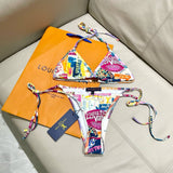 Pre Order 2pc Graffiti Bikini Set