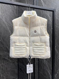 Pre Order Cream Luxury Logo Gilet