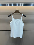Pre Order Strap Vest Top With Luxury Logo