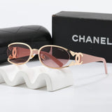 Pre Order Oval Gold Detail Sunglasses (6 Colours)