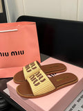 Pre Order Luxury Double M Logo Slides
