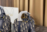 Pre Order Luxury Blue Logo Letter Design Bag