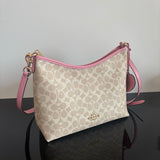 Pre Order Beige & Pink Printed Tote Bag