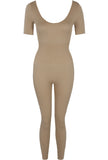 Short Sleeve Jumpsuit (5 Colours)
