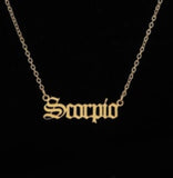Zodiac Necklaces (2 Colours)