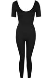Short Sleeve Jumpsuit (5 Colours)