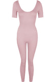 Short Sleeve Jumpsuit (5 Colours)